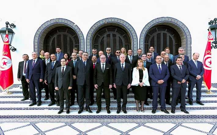 صورة اليوم: حكومة الفخفاخ بعد اداء اليمين الدستورية