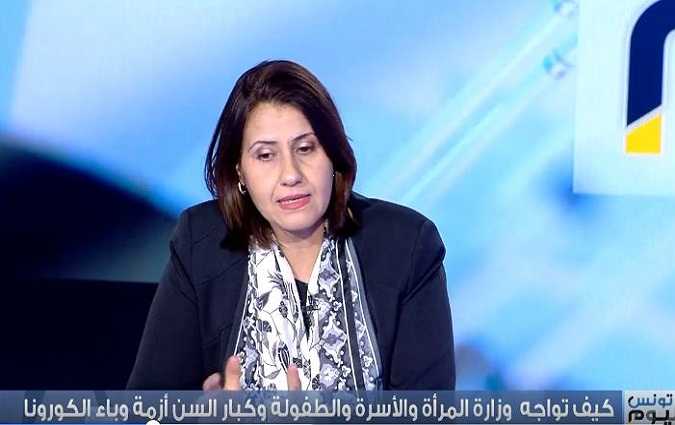 وزيرة المرأة أسماء السحيري : لا يوجد اصابات بكوفيد-19 في دور رعاية المسنين

