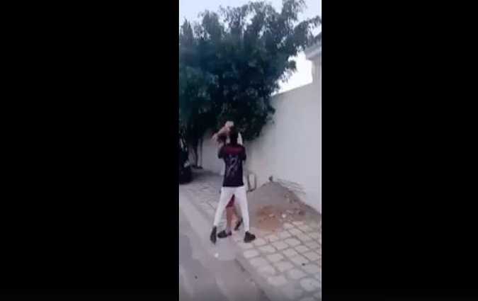 فيديو اعتداء على شاب افريقي-  فتح تحقيق

