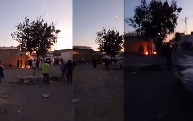 فيديو- شجار عنيف في حي ببرج الوزير بالزهرة