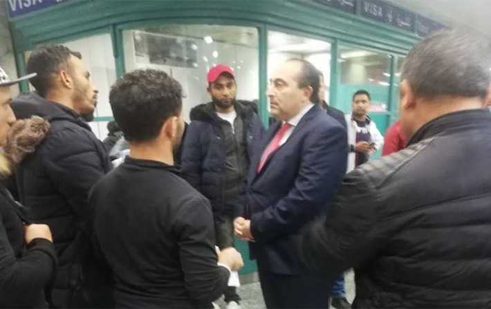 وصول العمّال المختطفين في ليبيا إلى مطار قرطاج الدولي