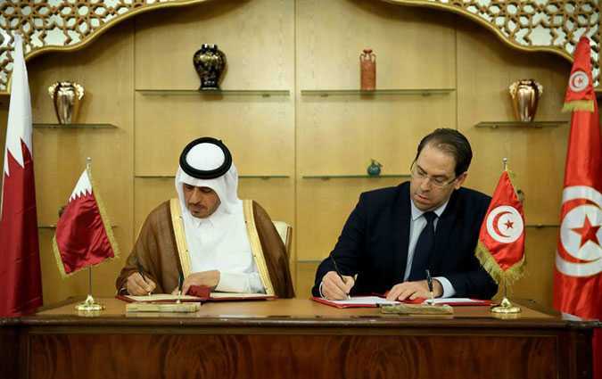 رئيس الحكومة يمضي 10 اتفاقيات شراكة مع رئيس مجلس الوزراء القطري

