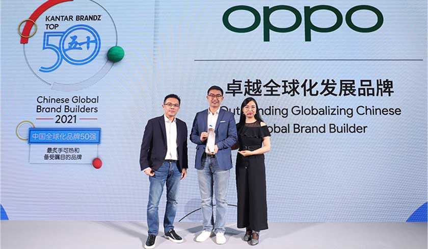OPPO تحتلّ المرتبة السّادسة في تصنيف أفضل العلامات الصّينيّة العالميّة، وفقًا لدراسةKANTAR BrandZ™  لسنة 2021

