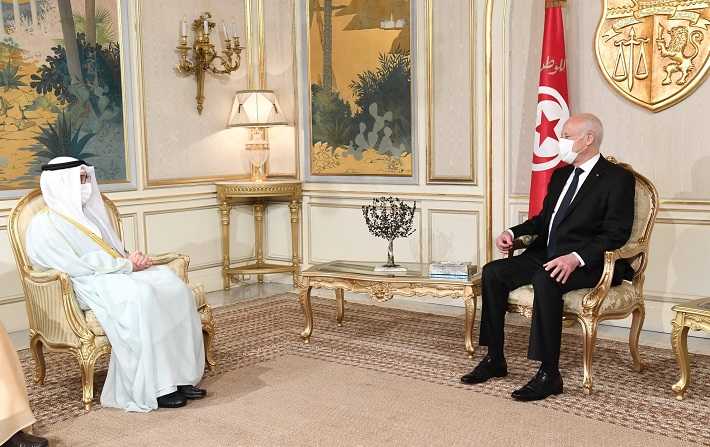 وزير الخارجية الكويتي يؤكد ثقة القيادة الكويتية في قدرة قيس سعيد على تحقيق آمال الشعب التونسي
