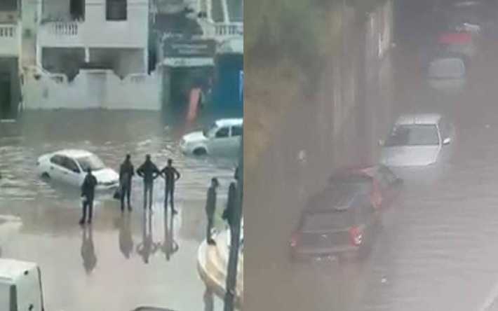 بعد هطول كميات من الأمطار : تونس تتحوّل إلى مدينة عائمة !