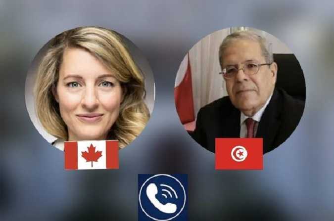  مُكالمة بين وزيري الخارجية التونسي والكنديّة – اختلافات بين البيانين

