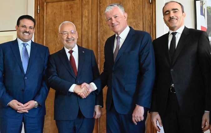النهضة تشكر فرنسا على حرصها لدعم تجربة الديمقراطية في تونس
