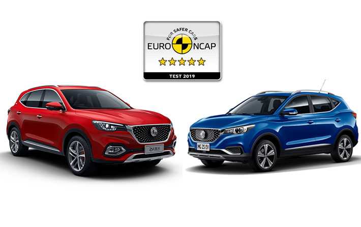 نجاح وتميز جديد  لـ MG Motors :
EuroNCAP تمنح جائزتها لـ MG HS و ZS EV
