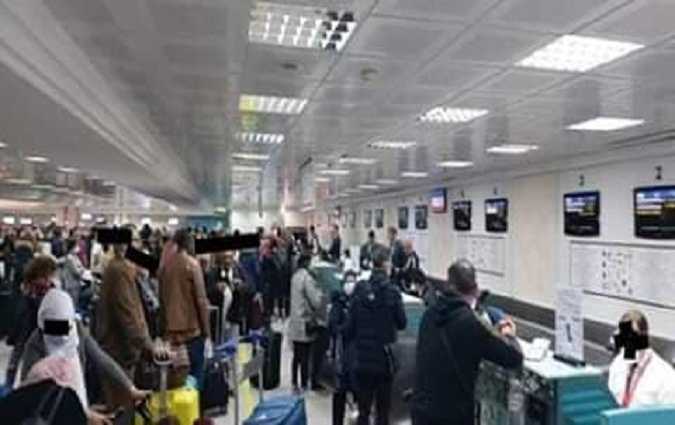 فيديو – حالة اكتظاظ بمطار تونس قرطاج

