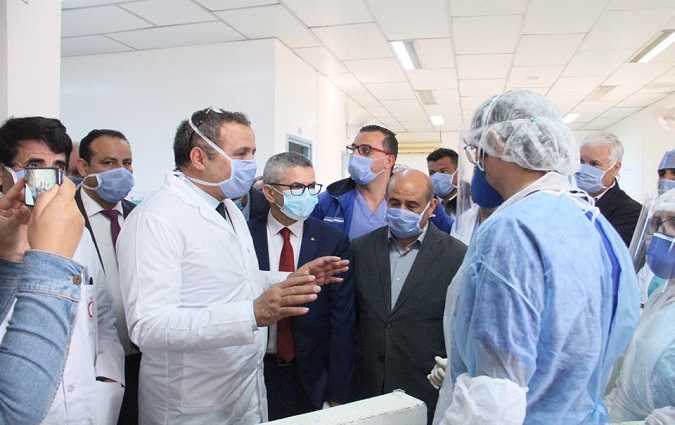 وزير الصحة في زيارة  لمستشفى فرحات حشاد بسوسة

