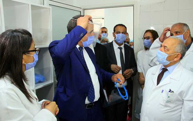 وزير الصحة عبد اللطيف المكي يزور مركز الإسعاف الاستعجالي بالعاصمة

