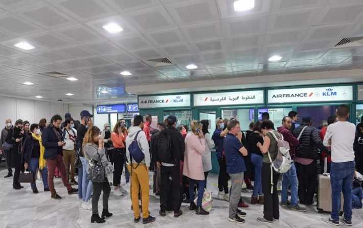 رحلات الإجلاء من وإلى المطارات التونسيّة في الفترة المُمتدة من 14 إلى 22 ماي