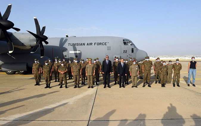 رئيس الجمهورية يرسل طائرة عسكرية للحامة لمجابهة كورونا

