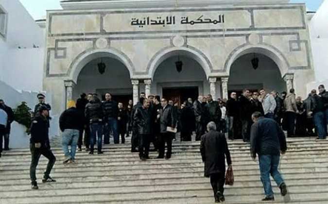 بسبب فيروس كورونا: غلق المحكمة الابتدائية بتونس العاصمة

