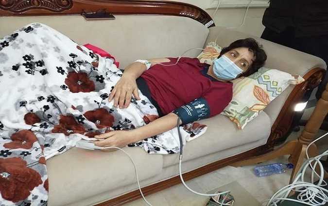 نقل سامية عبو للمستشفى بسبب وعكة صحيّة

