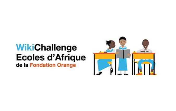 مؤسسة أورنج للأعمال الخيريةFondation Orange  تطلق المسابقة الدولية Wikichallenge لربط المدارس الابتدائية في القارة الإفريقية ببقية دول العالم
