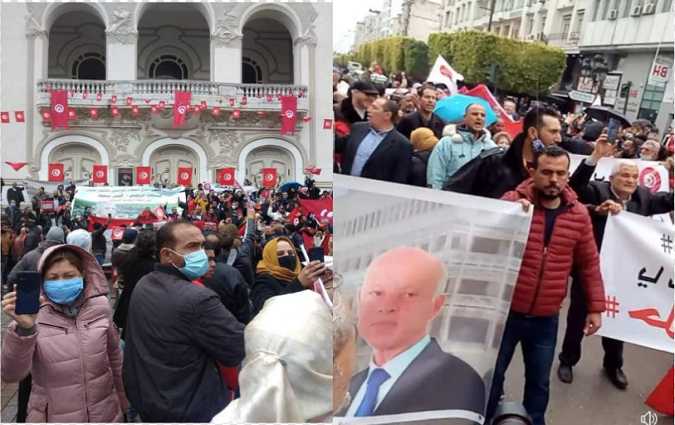 الحبيب بورقيبة:  مسيرة لمساندة قيس سعيد والمطالبة بحلّ البرلمان

