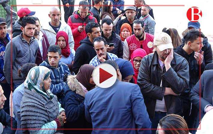  فيديو : إحتجاج على قرارات بالهدم أمام بلدية النصر