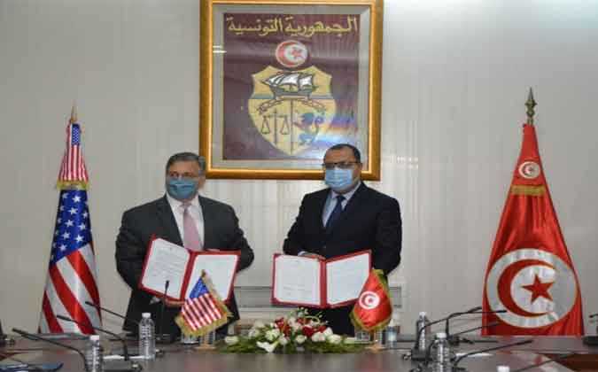 مذكّرة تفاهم بين تونس و الولايات المتّحدة الأمريكيّة حول استراتيجيّة المساعدة الأمنيّة المشتركة 
