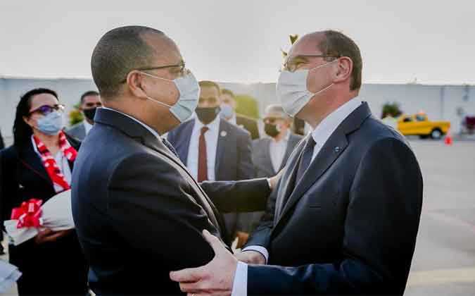 هشام المشيشي يستقبل الوزير الاول الفرنسي جون كاستاكس 