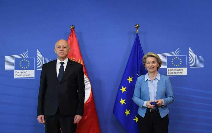 رئيس الدولة يلتقي برئيسة المفوضية الأوروبية أوسولا فون دير لاين

