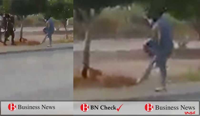فيديو- الشاب المُعنّف في سيدي حسين تمتّ تعريته من قبل قوات الأمن

