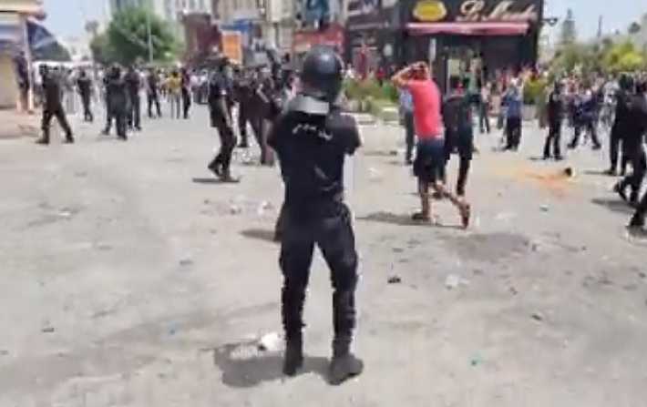 باردو: مناوشات وحالة احتقان  بين الأمن والمحتجين 