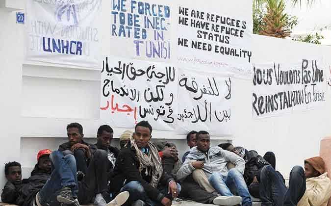 يوم 8 أوت 2021 : بامكان اللاجئين و طالبي اللجوء التلقيح في تونس 