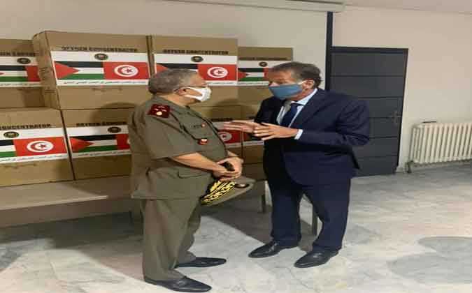 فلسطين تتبرع لتونس ب  50 جهاز مكثف اكسيجين 