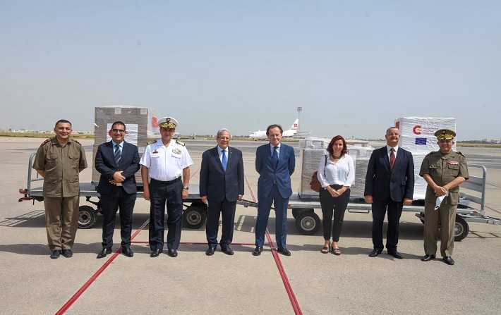 إسبانيا تُرسل إلى تونس الدفعة الثانية من المساعدات لمجابهة كورونا 