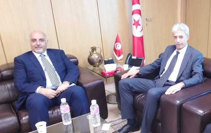 تعزيز الشراكة الإقتصادية بين تونس وليبيا محور لقاء وزير الإقتصاد سمير سعيد بنظيره فاخر بوفرنة

