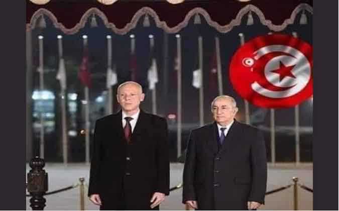 هل زار الرئيس  الجزائري عيد المجيد تبون تونس ليلة أمس ؟