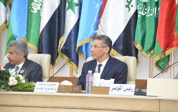 توفيق شرف الدين يفتتح مؤتمر قادة الشّرطة والأمن العرب بتونس

