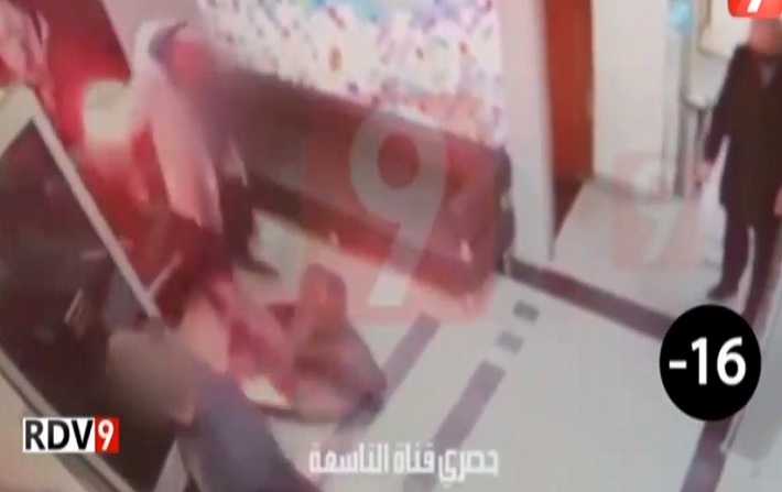 نشر فيديو لحظة إضرام سامي السيفي النار في جسده بمقرّ حركة النهضة