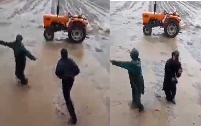 فيديو اليوم - فلاحّون يرقصون فرحا بالأمطار التي أنقذت الموسم الفلاحي

