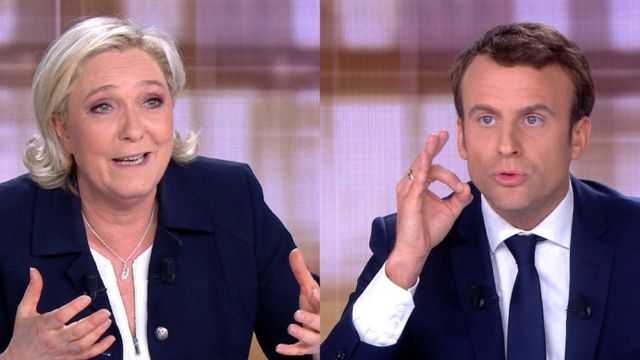 ماكرون ولوبان يتنافسان في الجولة الثانية من الانتخابات الرئاسية الفرنسية