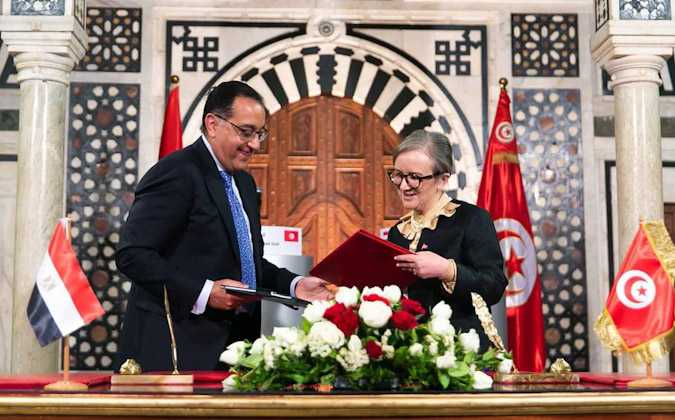 في ختام زيارة مصطفى مدبولي: اتفاقيات مشتركة بين تونس و مصر