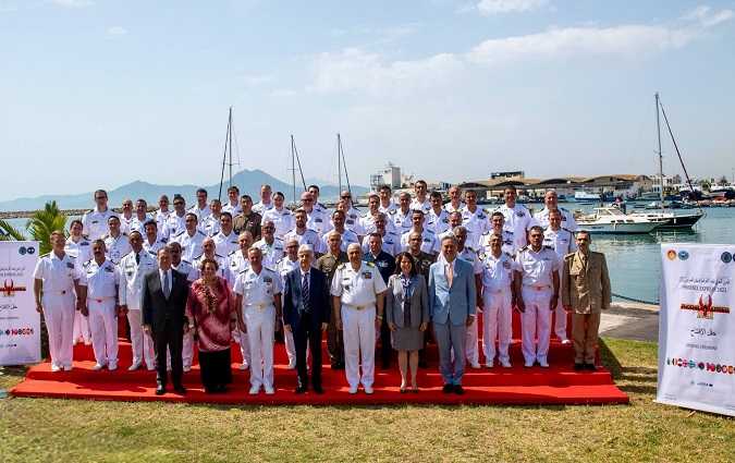 وزير الدفاع والأميرال روبرت بورك يشرفان على افتتاح التمرين البحري السنوي السابع عشر ' فينيكس إكسبريس'