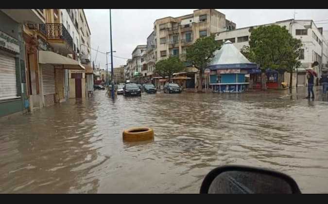 في تونس : بسبب تهرؤ البنية التحتية الامطار تتحول من نعمة إلى نقمة 