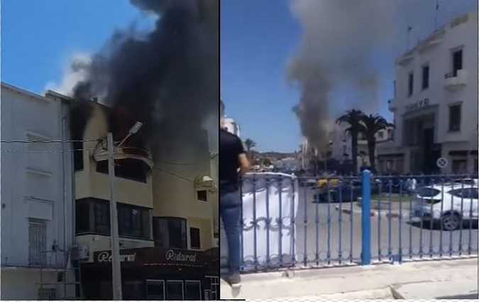 تونس: حريق بأحد المطاعم بجهة المرسى
