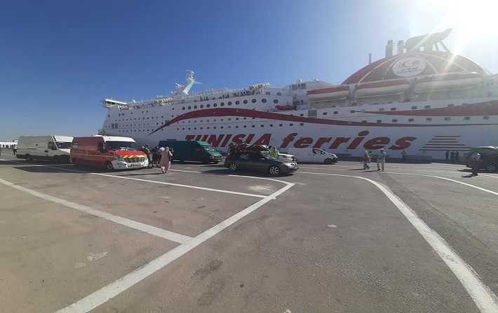 محملة بـ 1091 مسافرا و497 سيارة : السفينة قرطاج ترسو بميناء جرجيس
