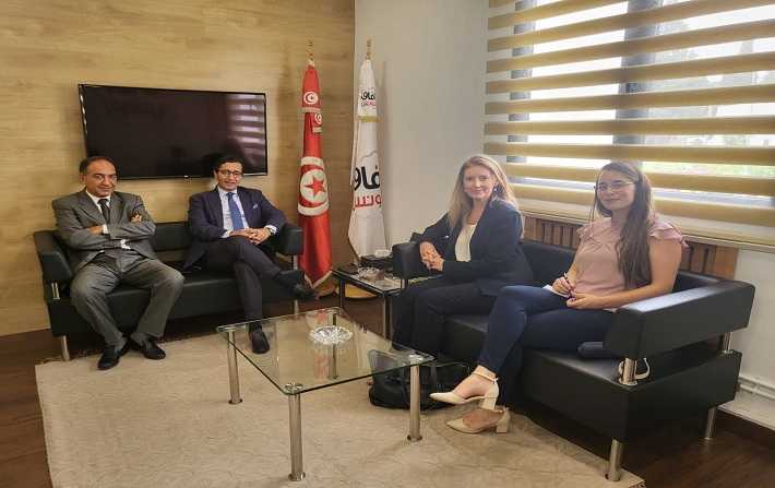 سفيرة المملكة المتحدة بتونس في لقاء مع آفاق تونس 