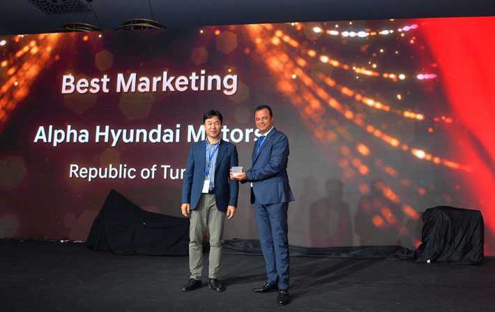 هيونداي تونس تتوج للمرة الأولى بمناسبة المؤتمر الإقليمي لشركاء هيونداي 
