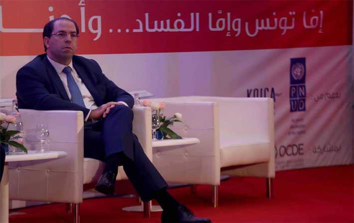 يوسف الشاهد: التونسيون يطمحون إلى مجتمع خال من كلّ أشكال الفساد