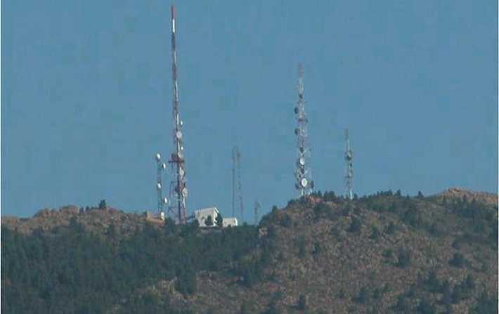محطة الإرسال بجبل عرباطة تتعرض لاطلاق نار من قبل مجموعة إرهابية