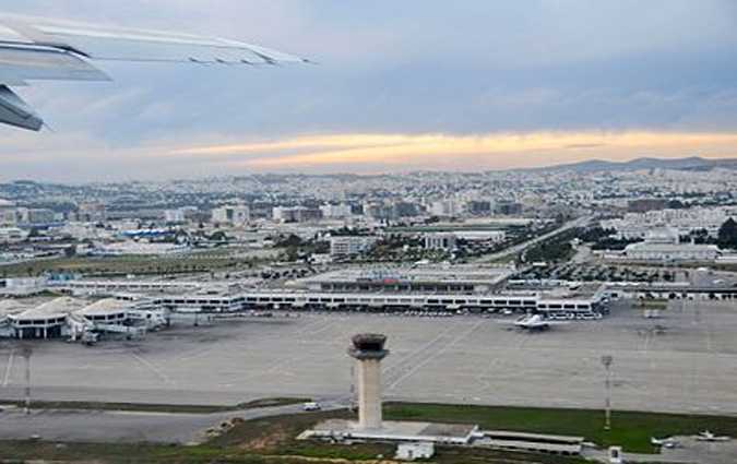 فتح جزئي لمحوّل مطار تونس قرطاج الدولي