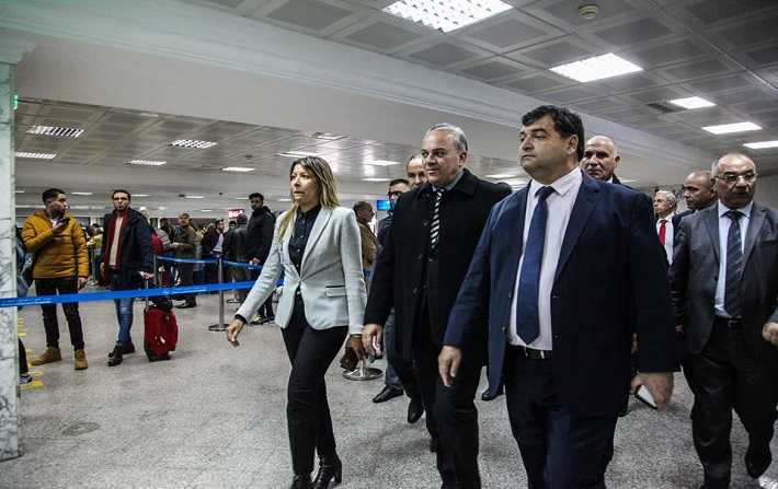 روني الطرابلسي في زيارة تفقد إلى مطار قرطاج الدولي